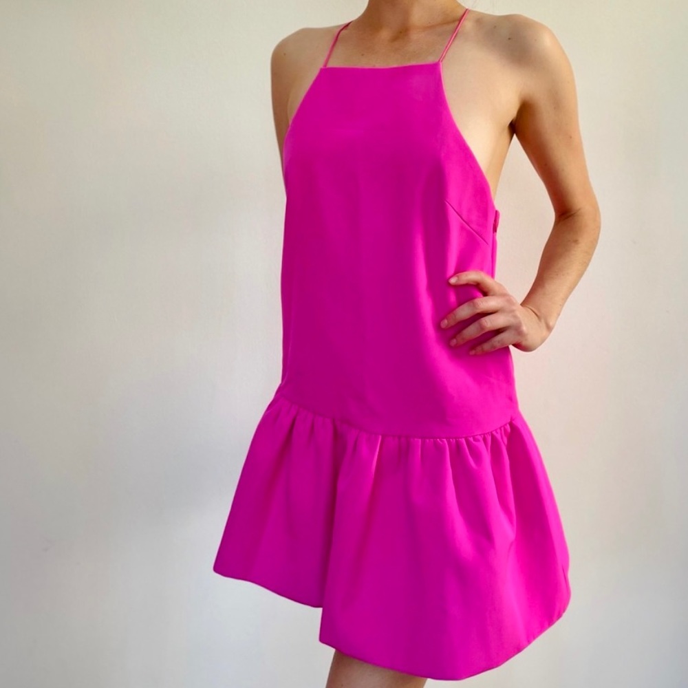 Finderskeepers fuschia strange fire dress
